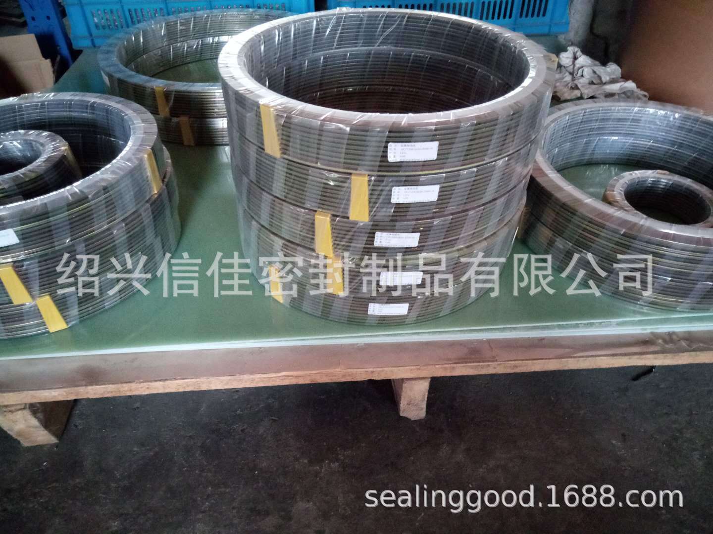 长期供应柔性石墨缠绕垫片 耐高温高压金属石墨缠绕垫 金属缠绕垫