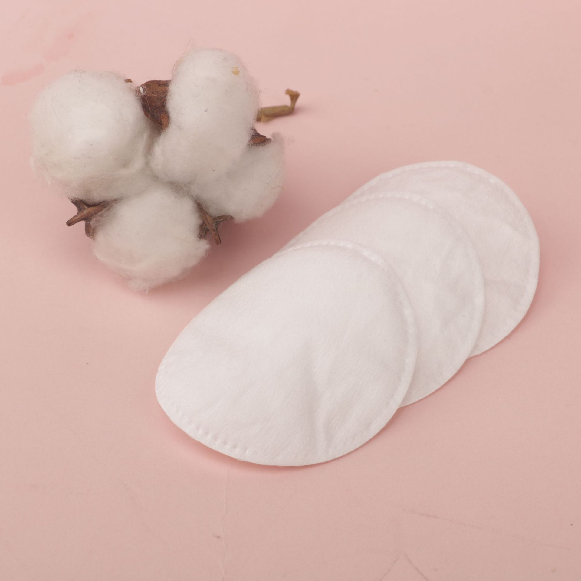 新款单层无纺布化妆棉 一次性圆形卸妆棉片100片装 厂家直销