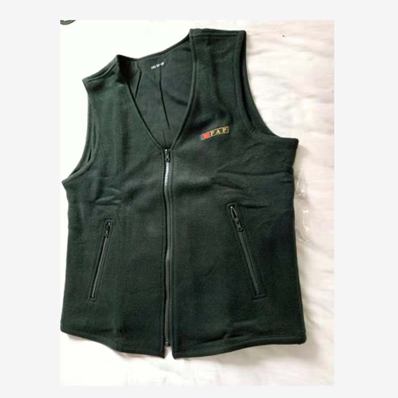 批发正品07绒背心摇粒绒保暖军绿马甲户外休闲藏青色抓绒保暖背心