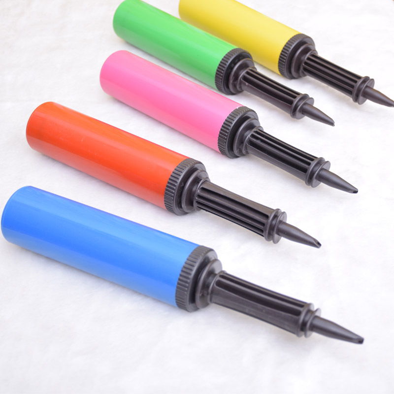 Hand Push Tire Pump Aluminum Foil Balloon Pump Tire Pump Manual Push-Pull Two-Way Air Cylinder Factory Direct Sales Wholesale