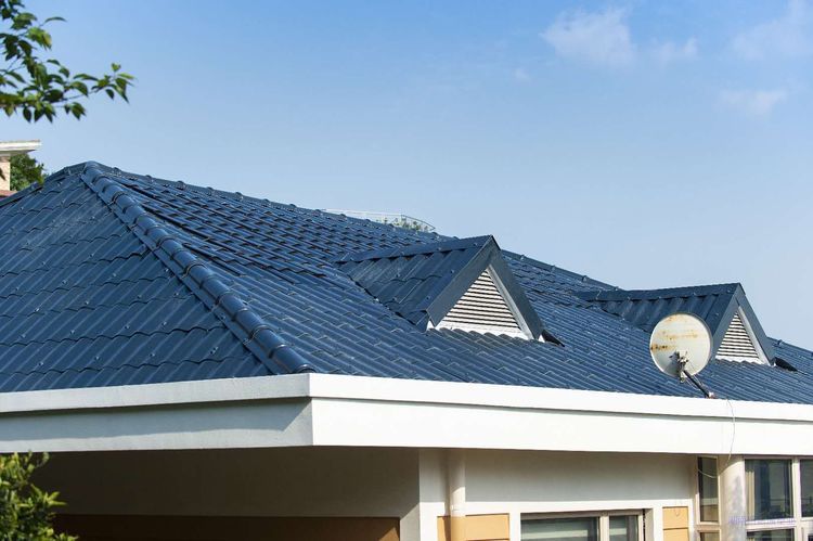 农村屋面改造 旧房屋顶翻新asa树脂瓦 路路通高强度抗冰雹树脂瓦