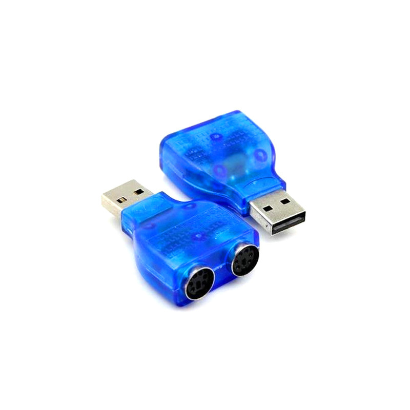 【厂家订购】usb转ps2 转接线 圆头鼠标键盘接口转换器转接头