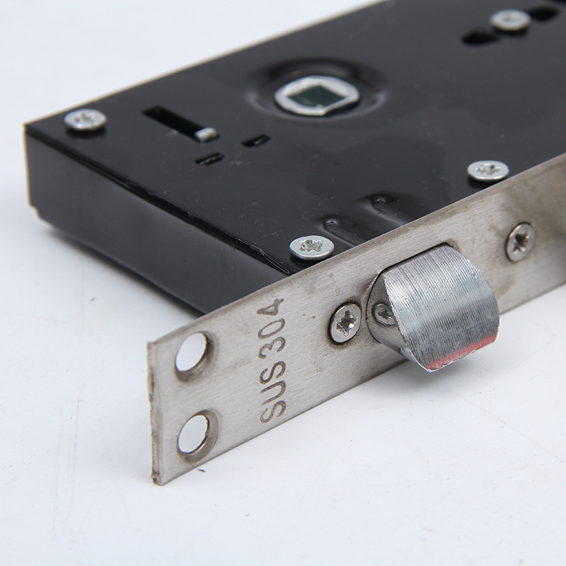 厂家直销70锁体 75锁体大门通用锁具不锈钢锁体 防盗门锁体钢面