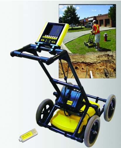 加拿大探地雷达 lmx100地下管线探测仪 地下管道埋向查找