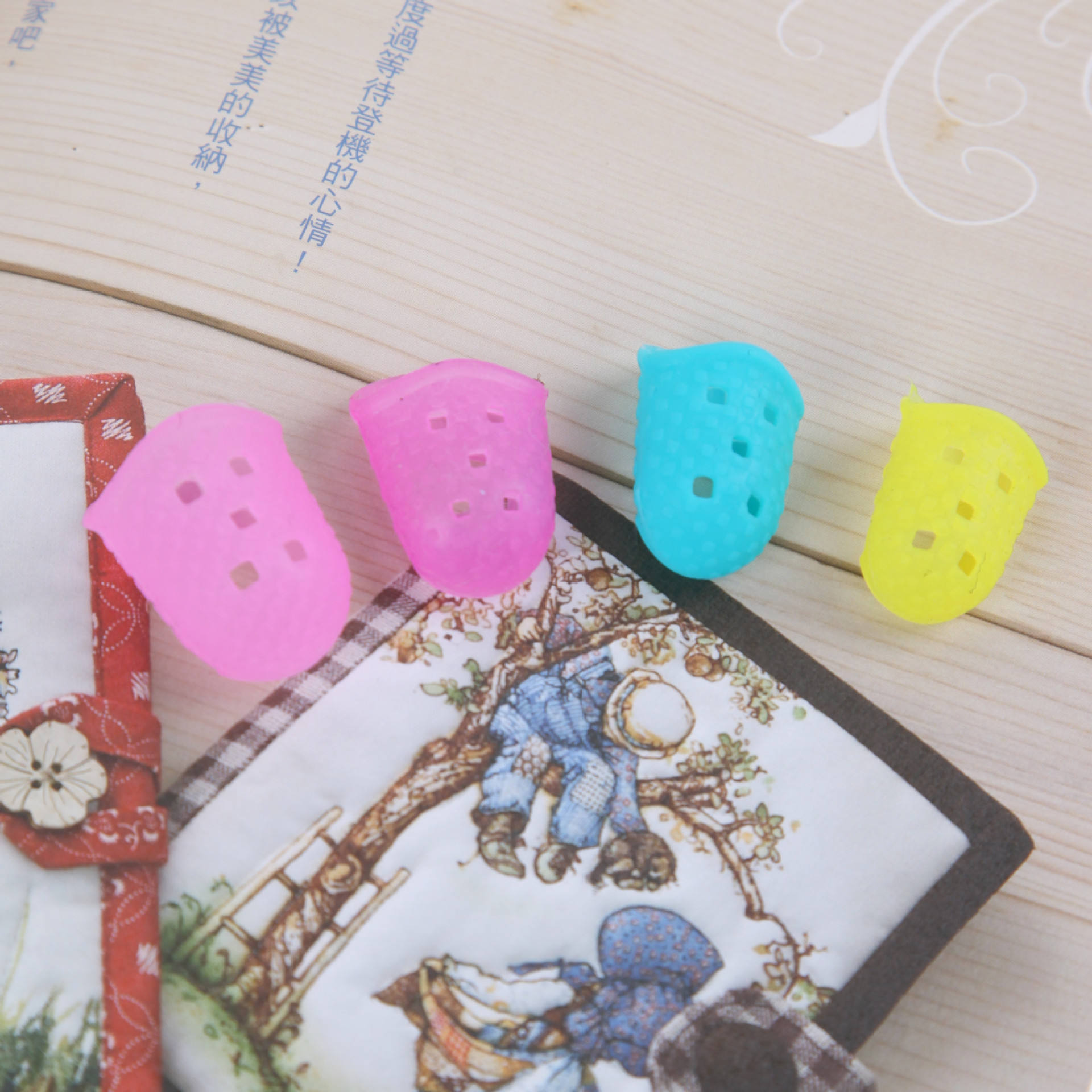 diy手工皮艺工具 橡胶防滑拔针指套 点钞指套3种规格可选