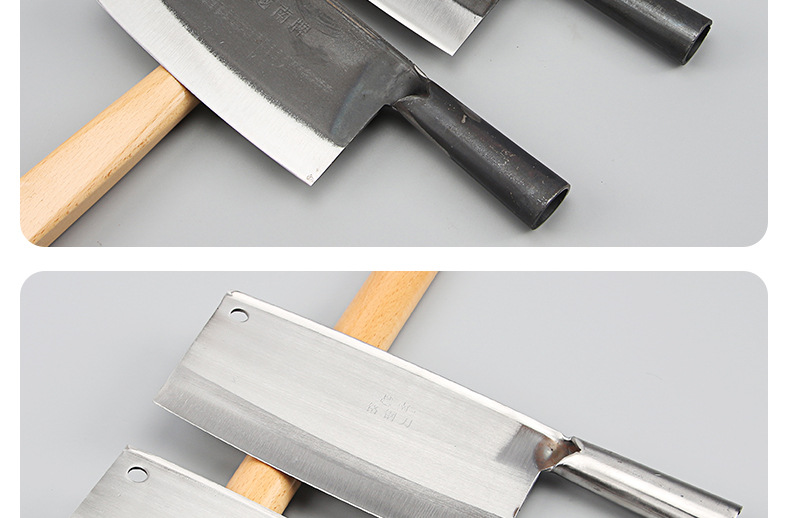 越南牌不锈钢铁柄小条刀 厨房用刀 切片刀不锈钢菜刀家用菜刀