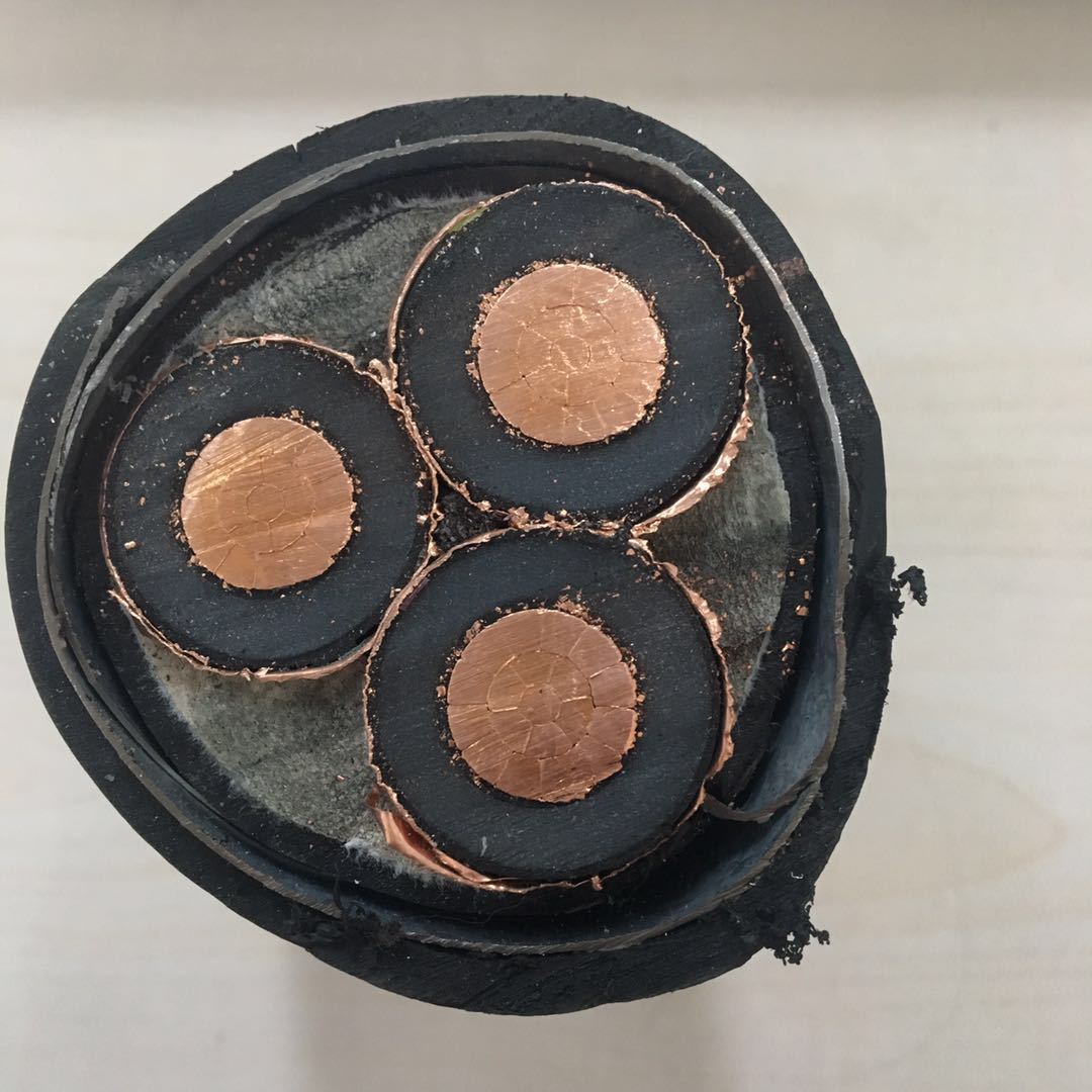 电力电缆yjv22铜芯铠装电力电缆 10kv中压耐火电缆三芯交联电缆