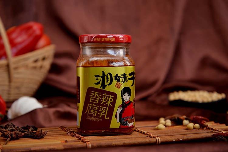 湘妹子香辣腐乳 300g*12