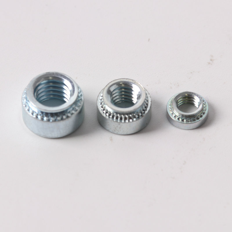 Cold Heading Self-Clinching Nut S-M Series Galvanized Pem Self-Clinching Fasteners Spline Nut Factory Direct Sales