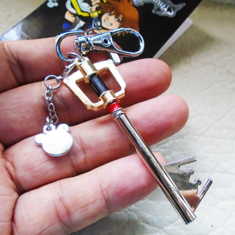 王国之心项链挂件吊坠钥匙扣米奇钥匙动漫周边饰品cosplay