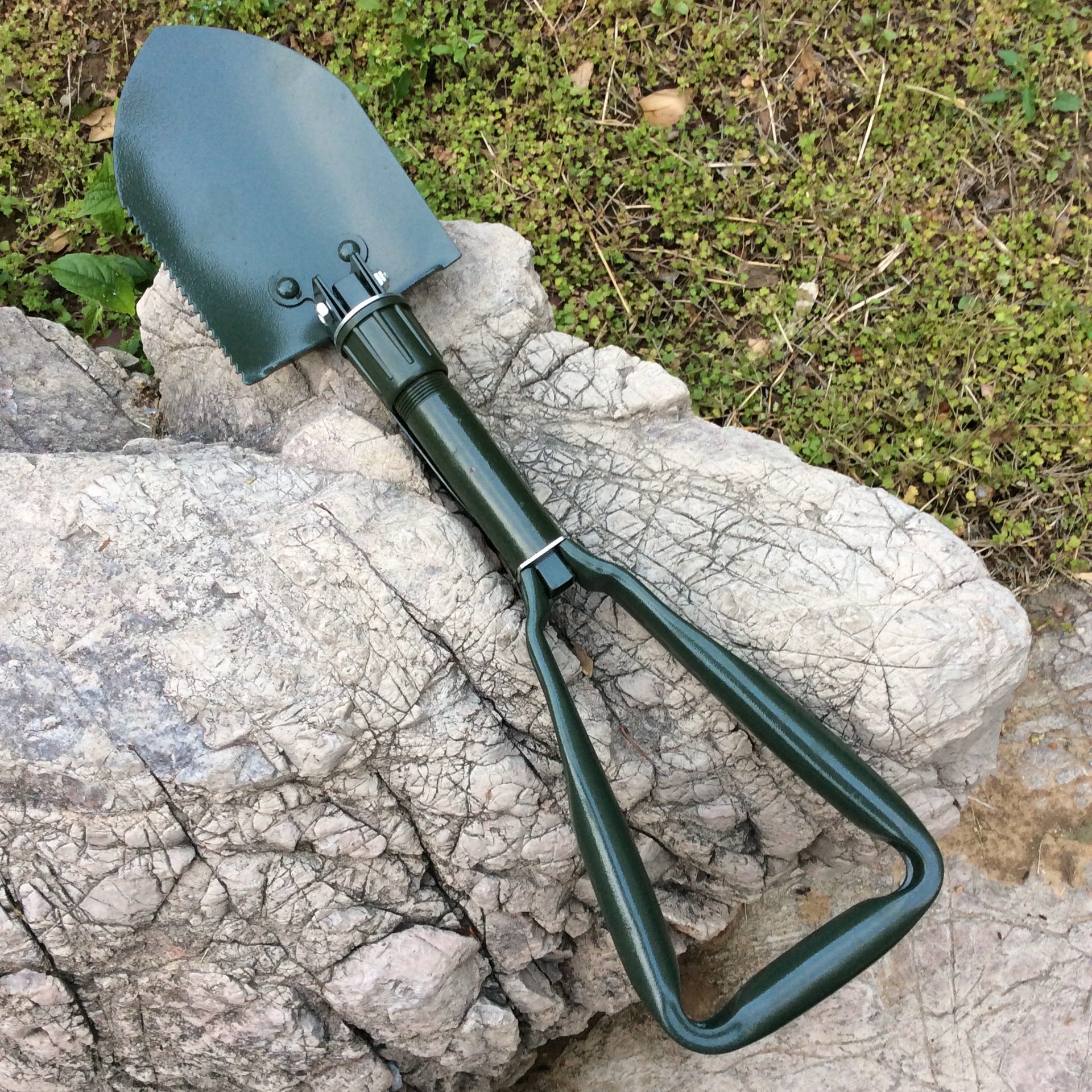 户外用品儿童金属折叠锹中号工兵铲钓鱼铁锹户外铲车用自驾军锹