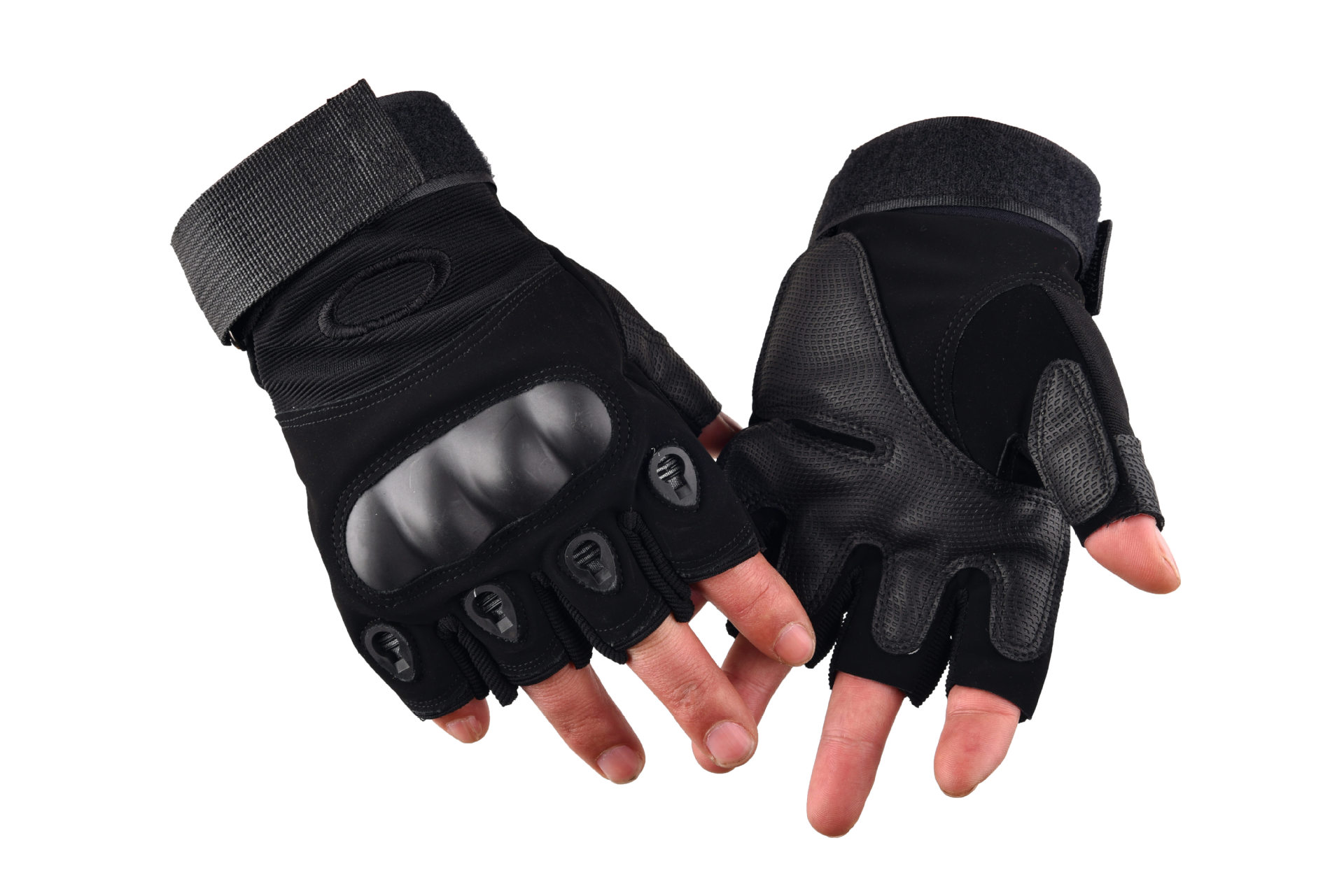 战术手套半指男特种兵作战女骑行防割夏薄款防滑耐磨训练安保手套