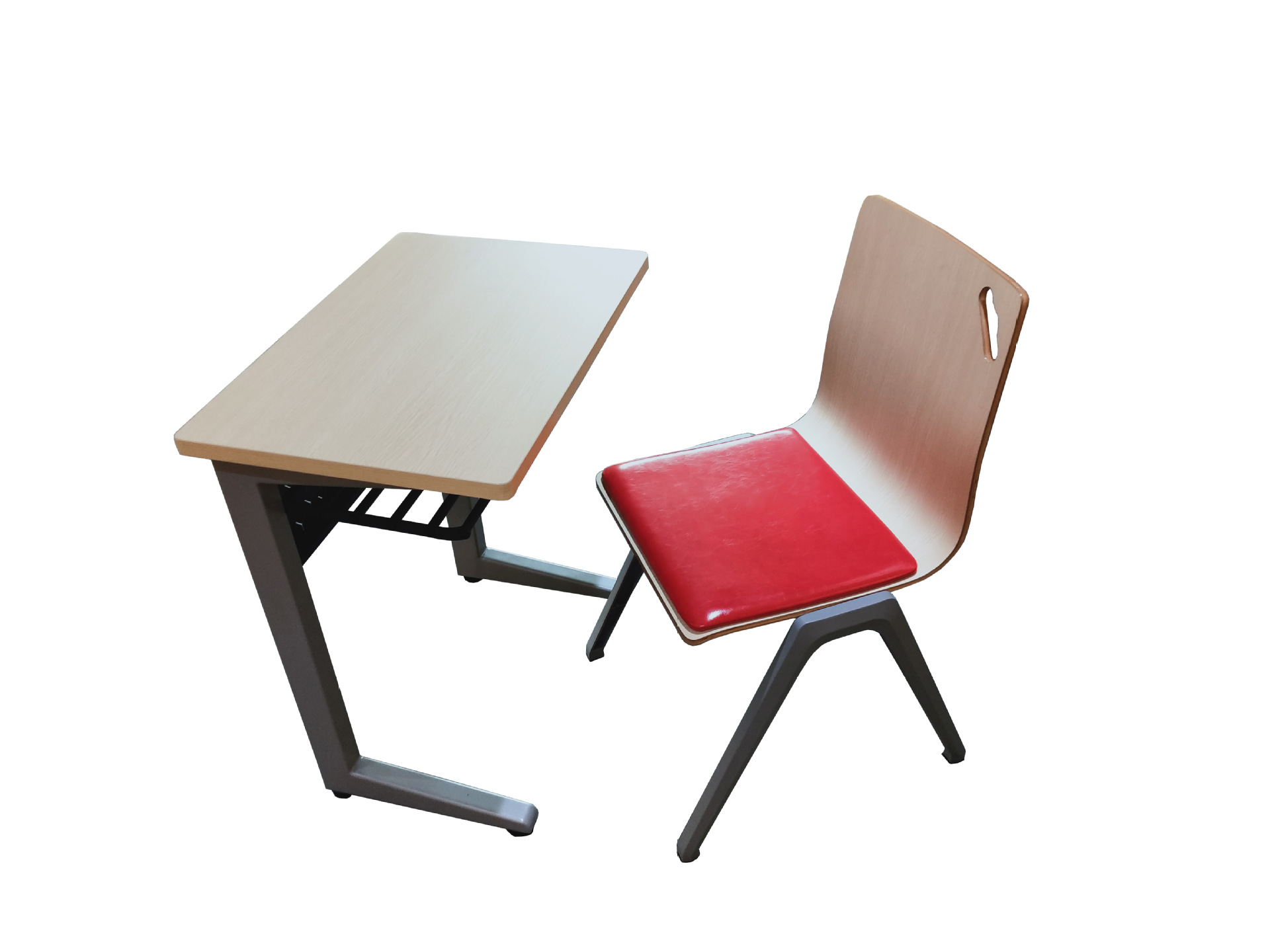 铝合金大学生课桌 课桌椅双人 课桌椅多媒体活动培训桌椅厂家