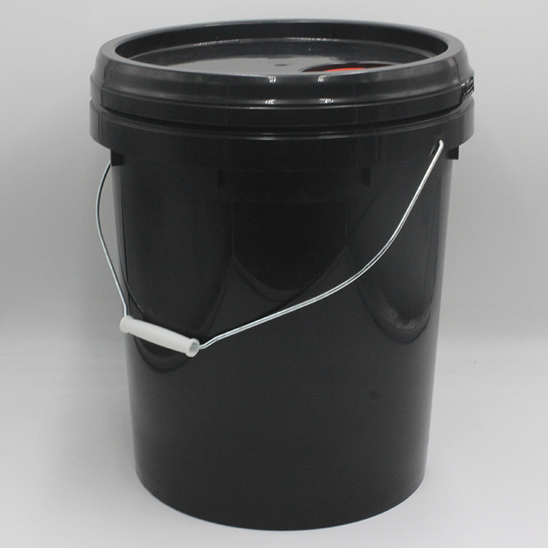 加厚18升中式桶大口注塑pp圆形塑料桶 润滑油桶 液压油桶