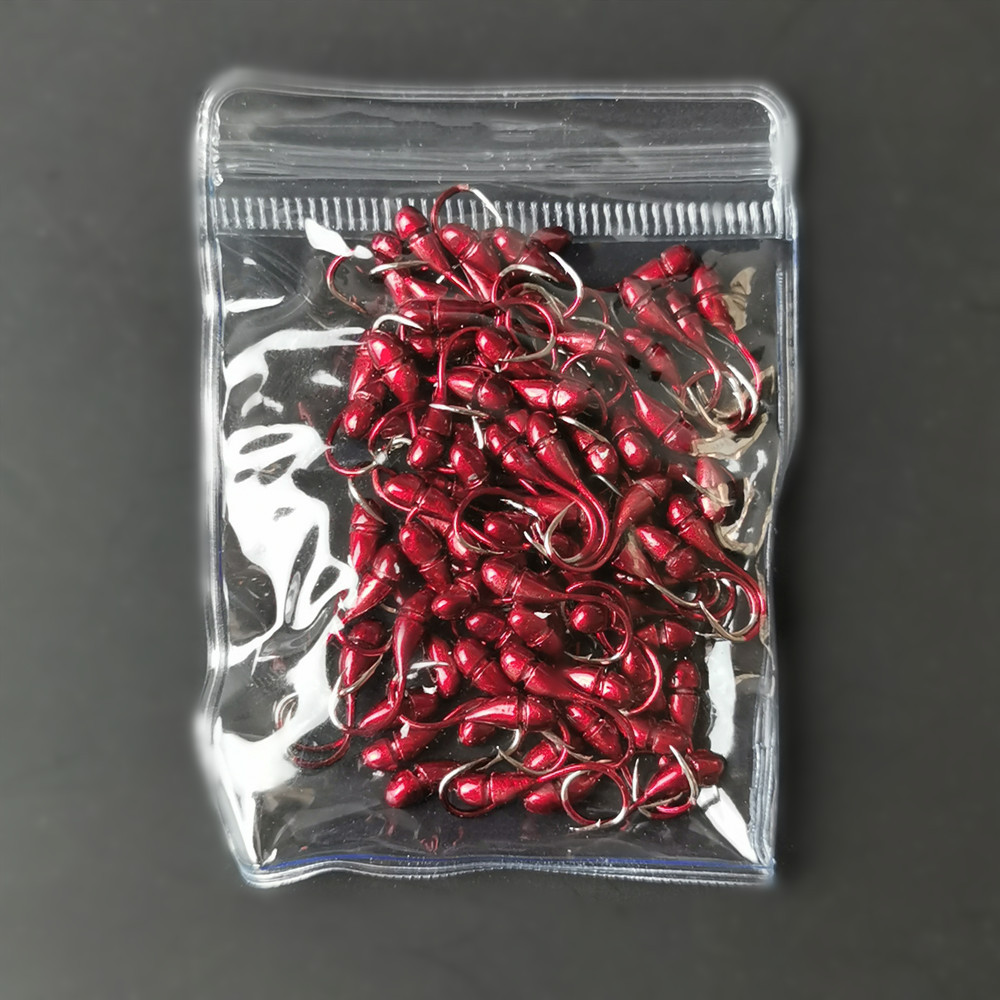 红头朝天钩铅头钩海夕千又伊豆传统钓鱼钩葫芦钩仿生钩渔具批发