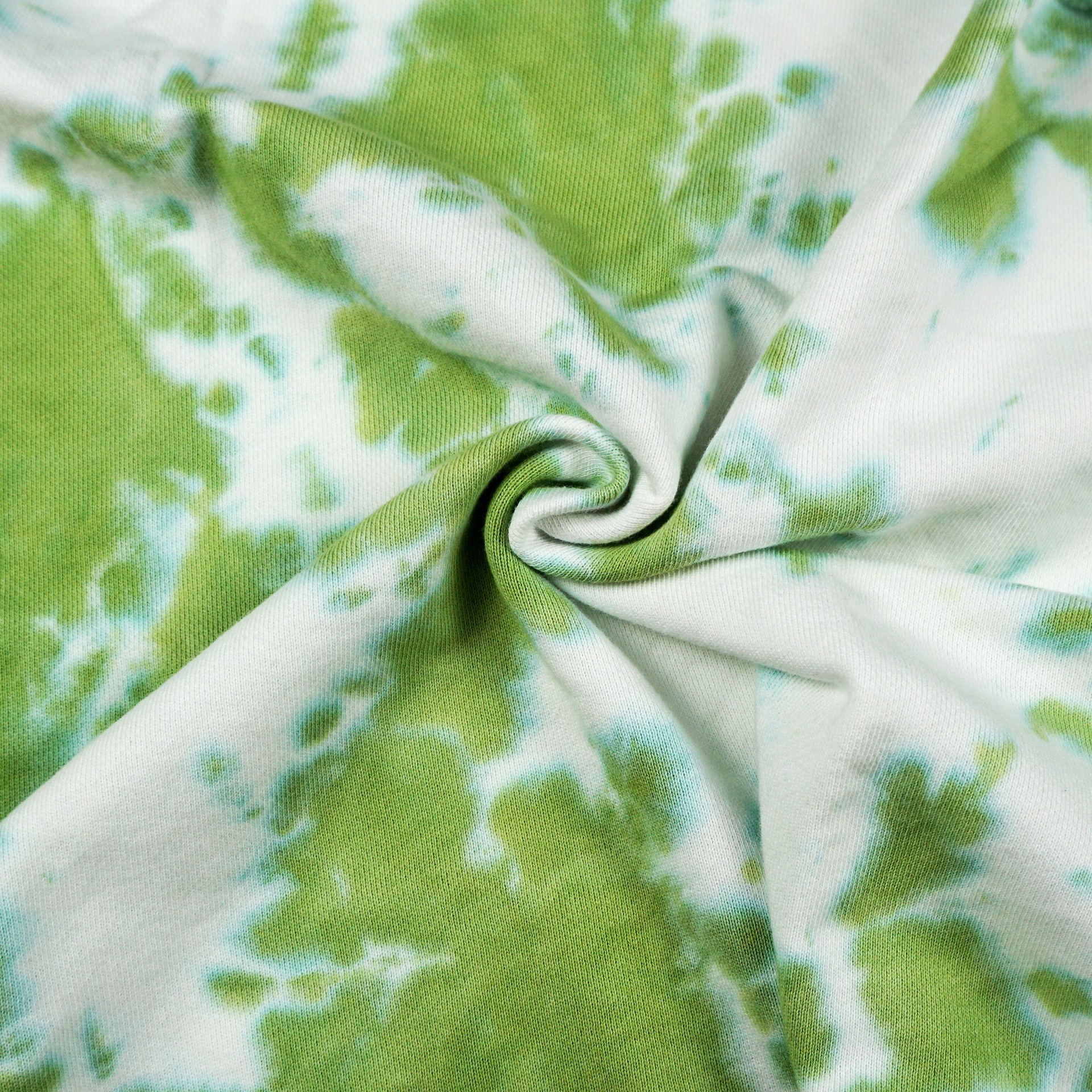 纯棉卫衣面料 针织扎染 运动面料 扎染面料 全棉320克毛圈布