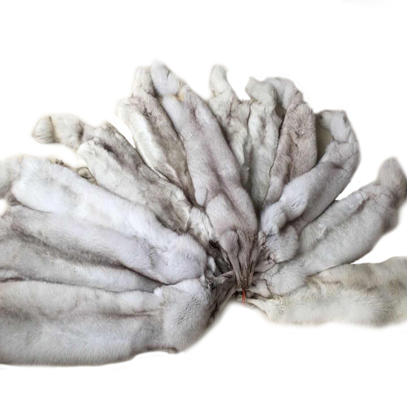 厂家批发蓝狐皮狐狸皮整张皮皮草服装原料狐皮银狐皮批发定做服装