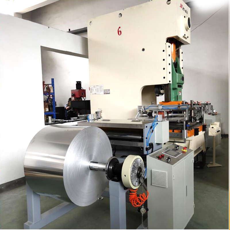 厂家全自动铝箔容器冲压设备 压力机冲床 机床 送料机堆垛机