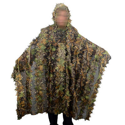 Jesus Survival 3D Leaves Camouflage Camouflage Clothing Invisibility Cloak Camouflage Clothing Chicken Eating Ghillie Suit Hunting Clothes Leaves Clothing