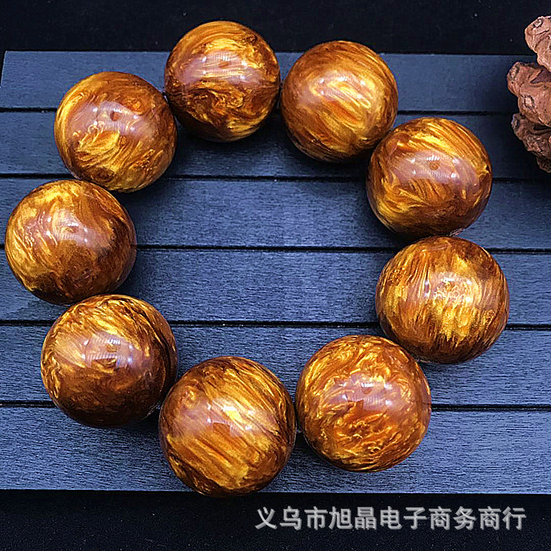 海柳手串108颗海金丝柳手串景区热卖手链汽车档位珠海柳佛珠手串