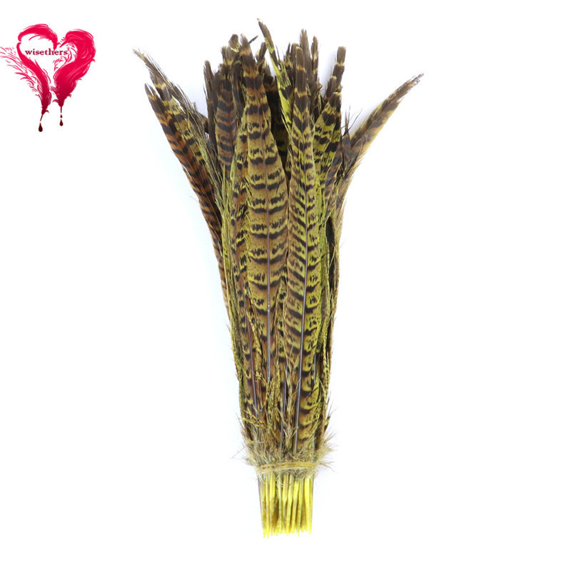 厂家直销山鸡毛服装饰品辅料彩色双色diy手工公鸡羽毛25-30cm羽毛