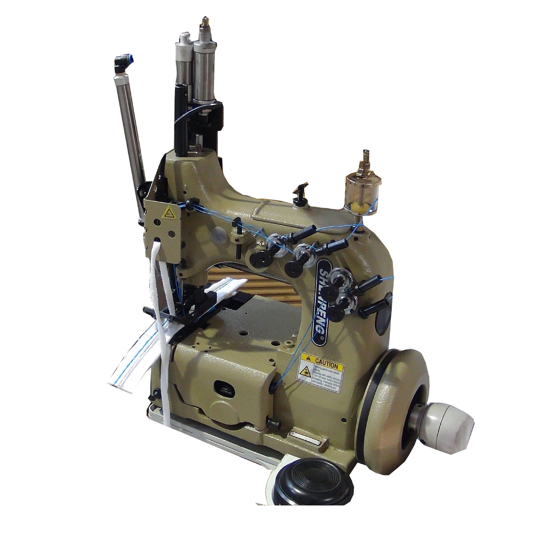 80700双针集装袋缝纫机全自动吨袋缝纫机 双针集装袋缝纫机缝口机