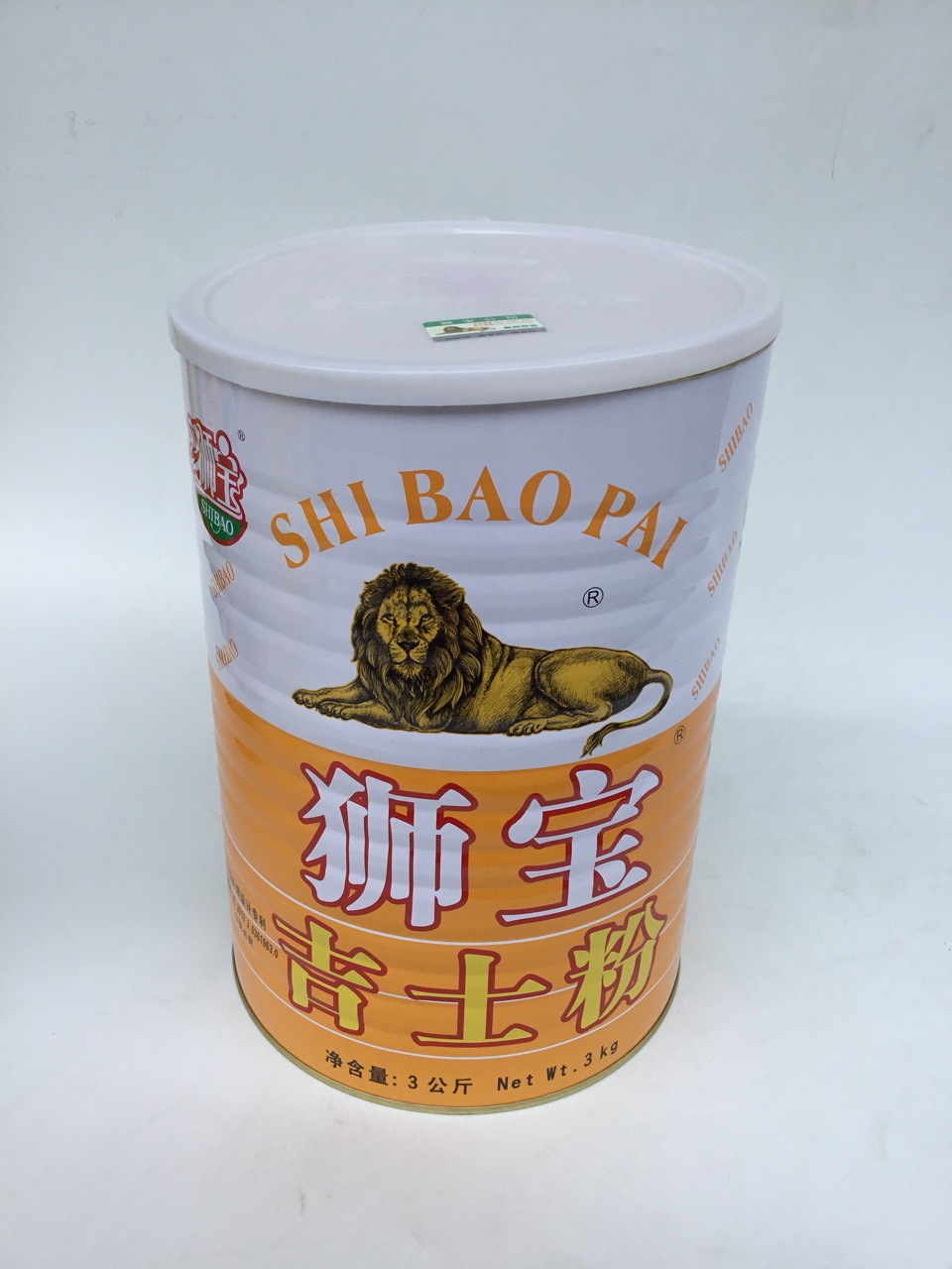 狮宝牌吉士粉3kg.4桶蛋挞蛋糕面包原料/可做布丁美味可口