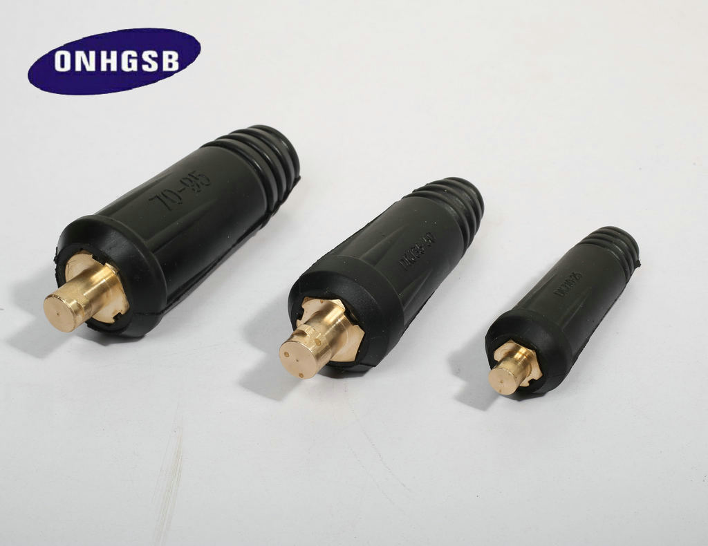 精品推荐电缆快速接头 电焊机快速插座 橡胶黄铜电焊机接头