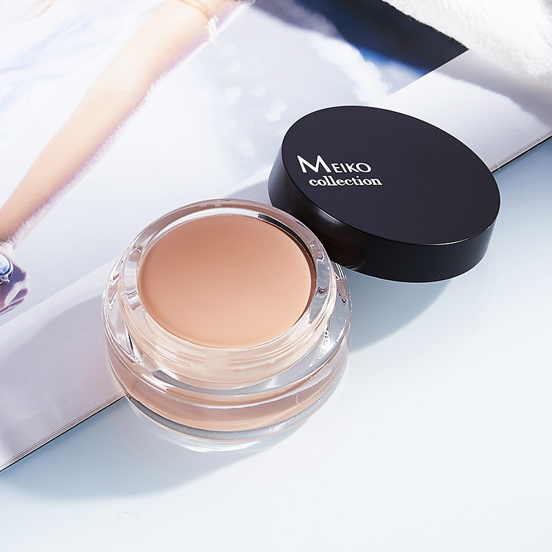 明艳遮瑕膏粉底膏130遮盖面部瑕疵自然裸妆粉底影楼专业140粉底膏
