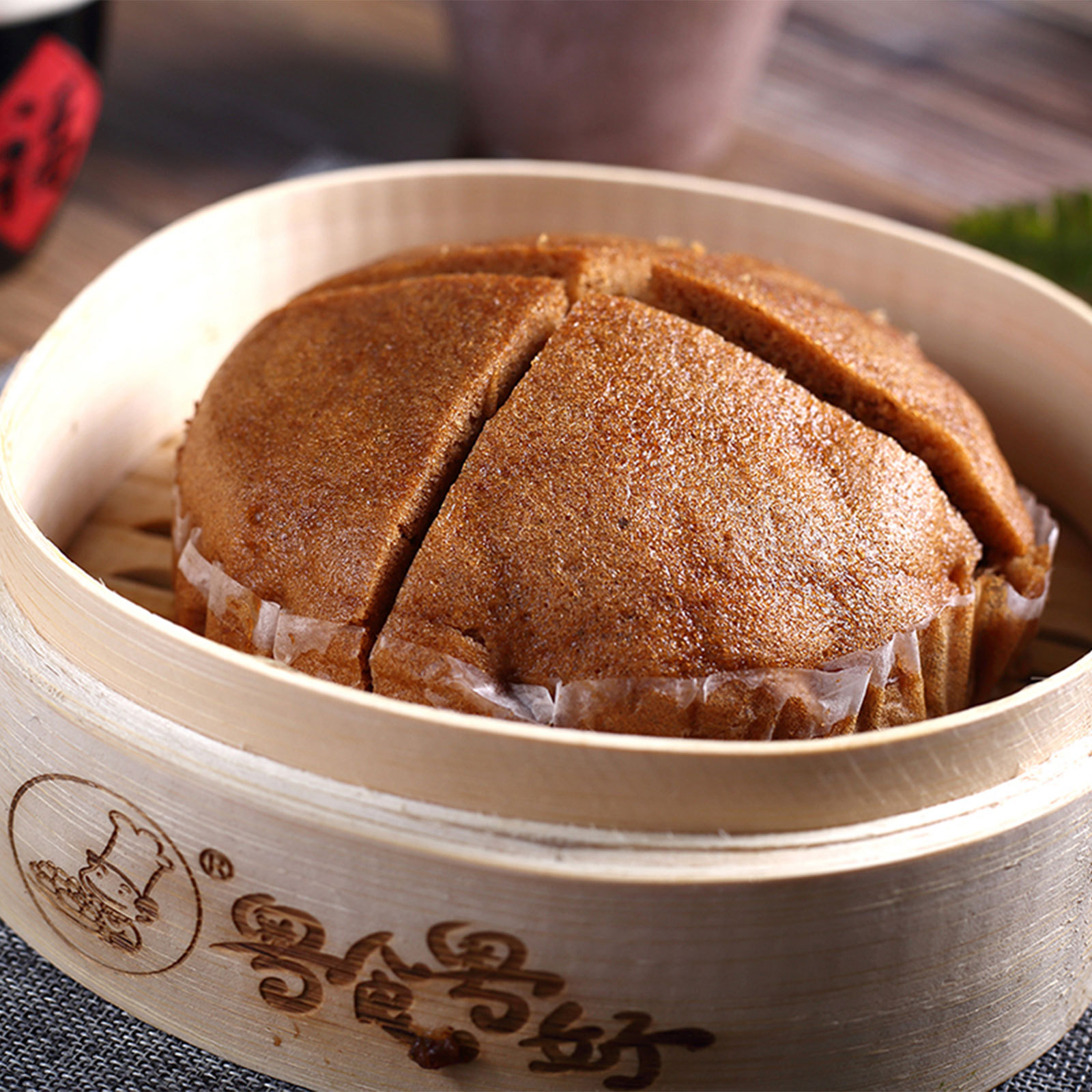 经典广式点心茶楼酒楼必点糕点古法马拉糕200克/个*4个/袋