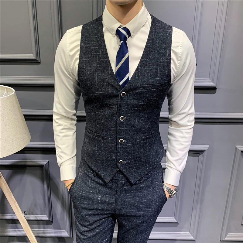 男式西装马甲最新价格行情查询-2017男休闲修身马夹背心马甲-阿里巴巴