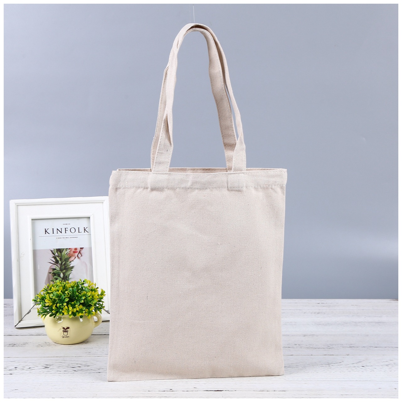 彩印帆布袋定做精美纯棉购物袋手提帆布棉布袋可印logo帆布包定制