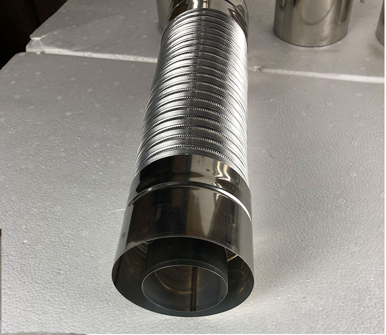 壁挂炉排烟管 采暖平衡机式双层不锈钢排气烟道管燃气热水器烟管