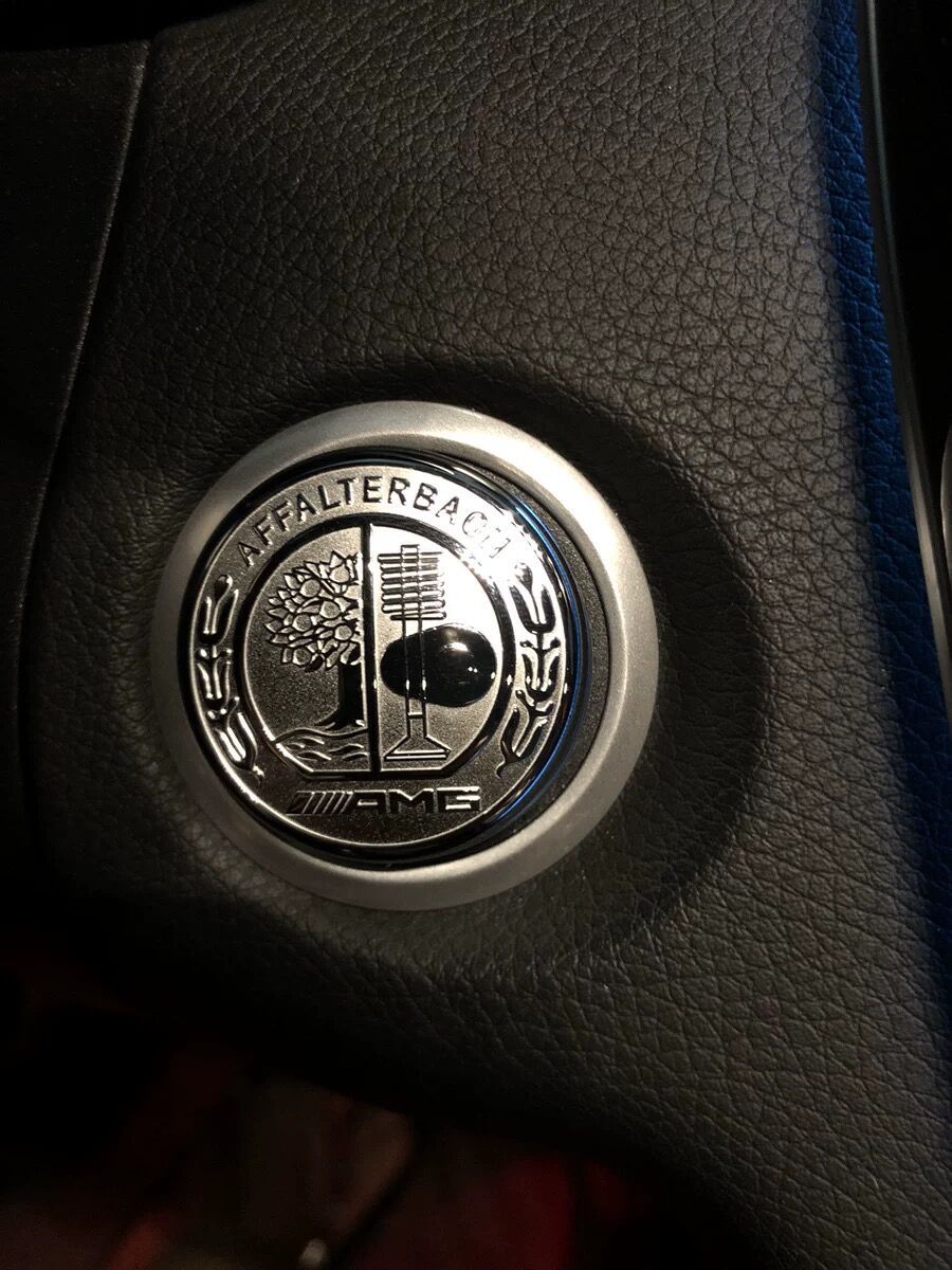 适用于奔驰a200l/180l/220l glb200内饰改装饰amg苹果树一键启动