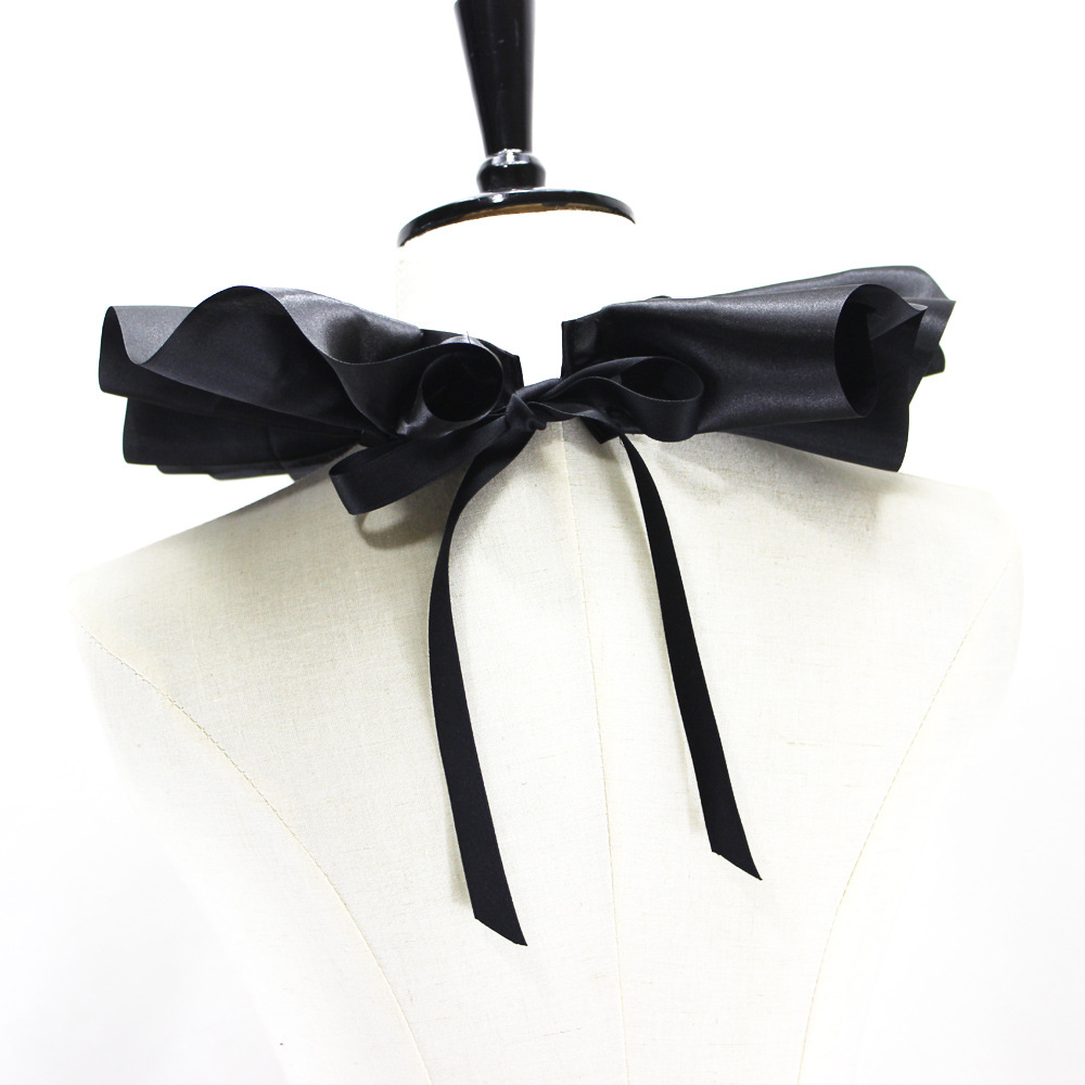 维多利亚宫廷拉夫领假领戏剧舞台造型婚纱照 亚马逊速卖通爆款