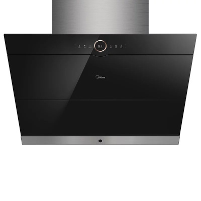 美的cxw-260-c66 抽油烟机侧吸式自动清洗大吸力不锈钢烟机