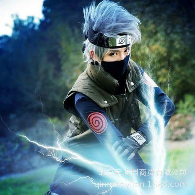 火影忍者衣服卡卡西衣服马甲衣 漫展年会万圣节表演出cosplay服装