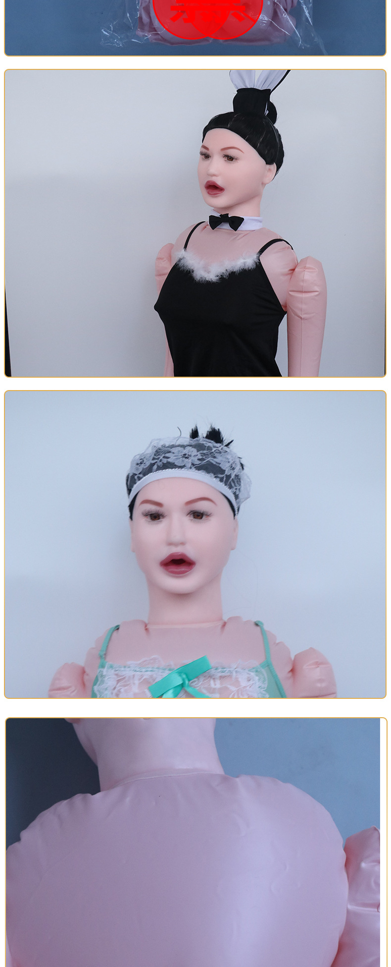 男用口交一体充气娃娃加厚注水震动发音带手脚通道一体娃娃批发