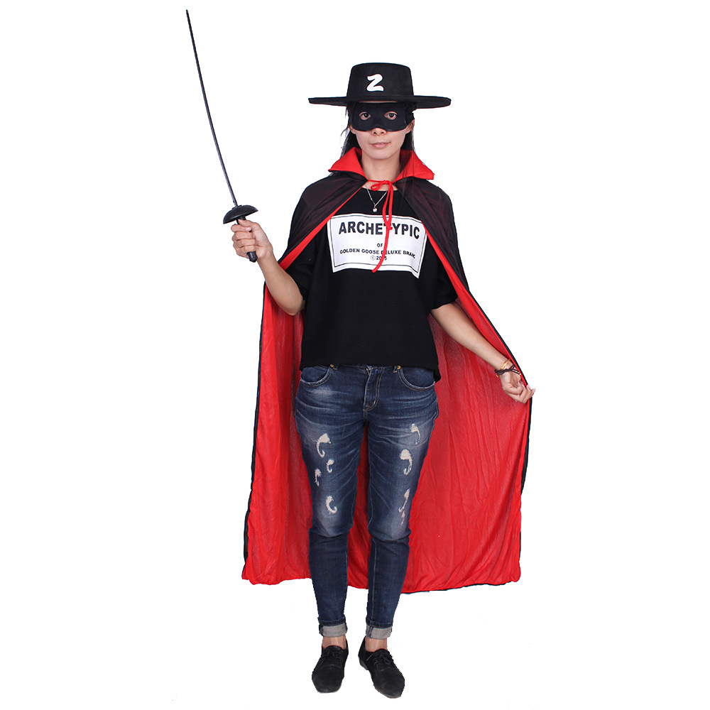 万圣节zorro角色扮演佐罗剑 表演出活动道具佐罗刀剑装饰仿真兵器