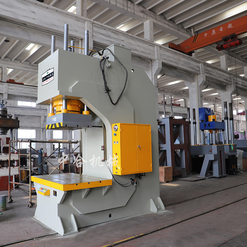中合机械按需定制315吨单臂液压机 c型压装机 大吨位液压校直机