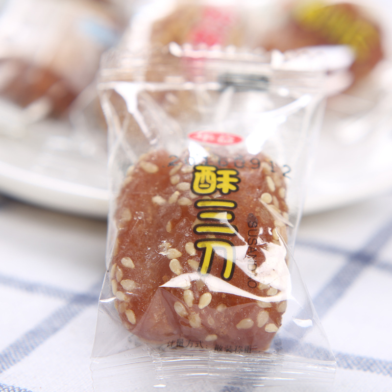 蜜三刀果子老式酥三刀软麻枣500g甜食密食传统糕点中式点心零食