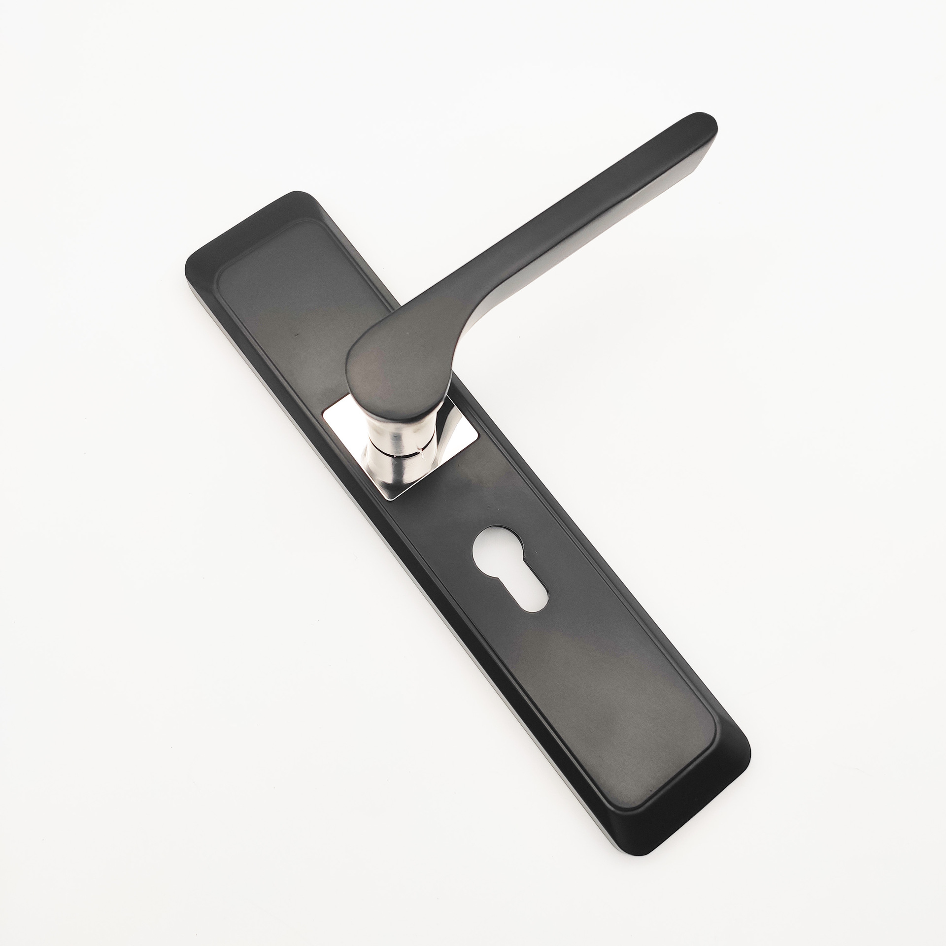 亚黑室内门执手锁 木门执手锁 精品卧室门压把锁 厂家直销零售