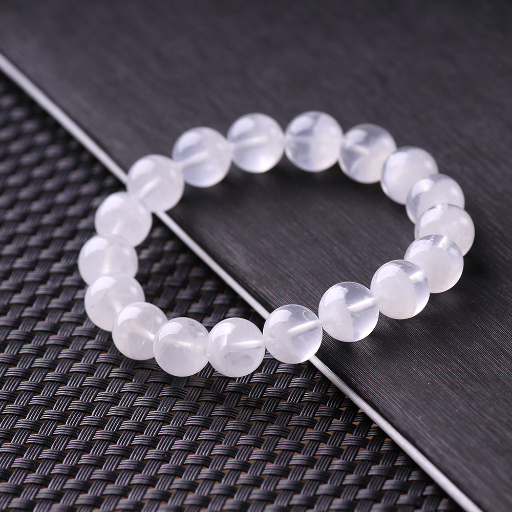 帝凯 白幽灵手链女 幽灵异象千层山聚宝盆单圈手串水晶饰品