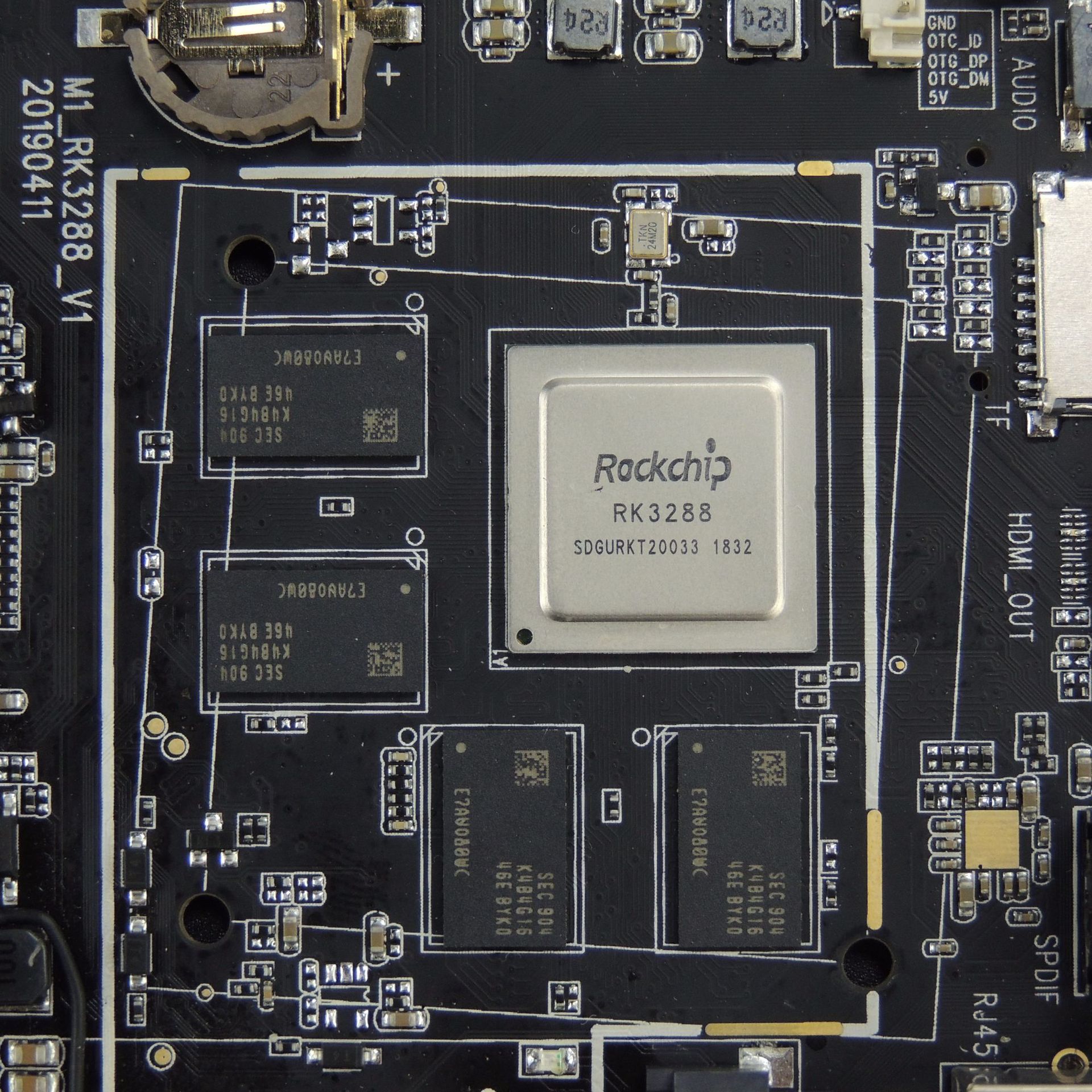 瑞芯微rk3288播放盒主板 hdmi输入医疗pda主板 瑞芯微rk3288方案