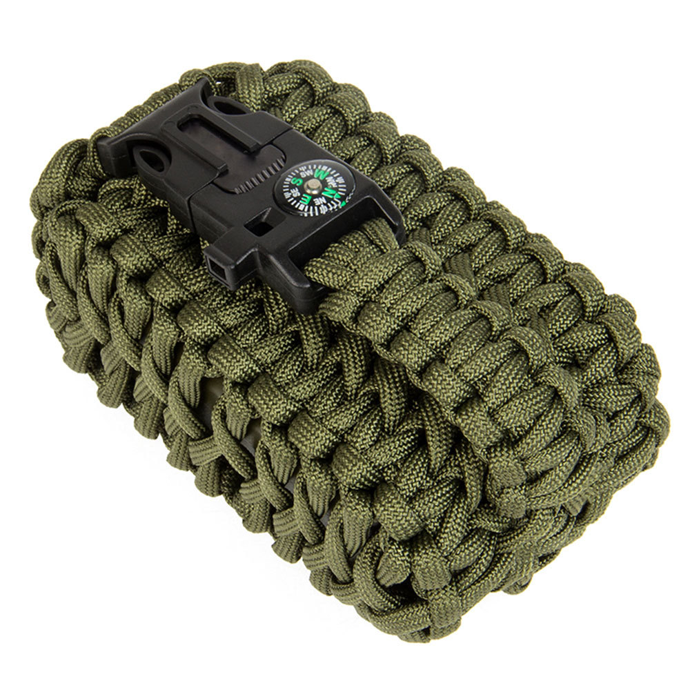 新款伞绳编织坦克鱼包 户外野营装备钓鱼工具包