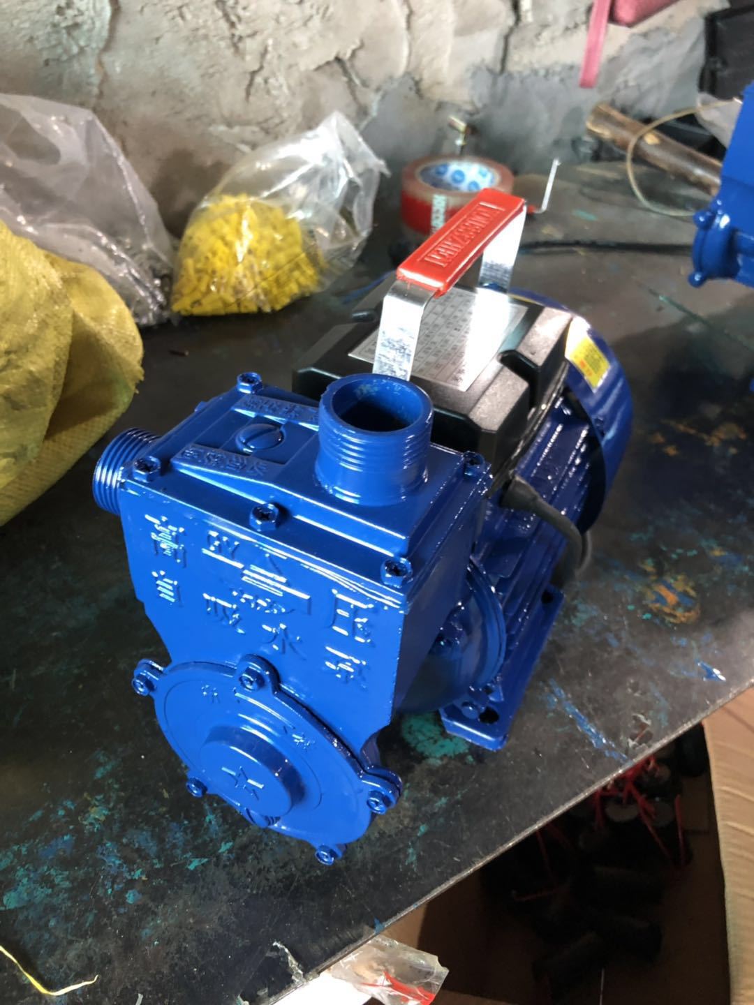 厂家直供小泵750w超轻铝泵头高压泵家用自吸泵增压泵水井抽水机