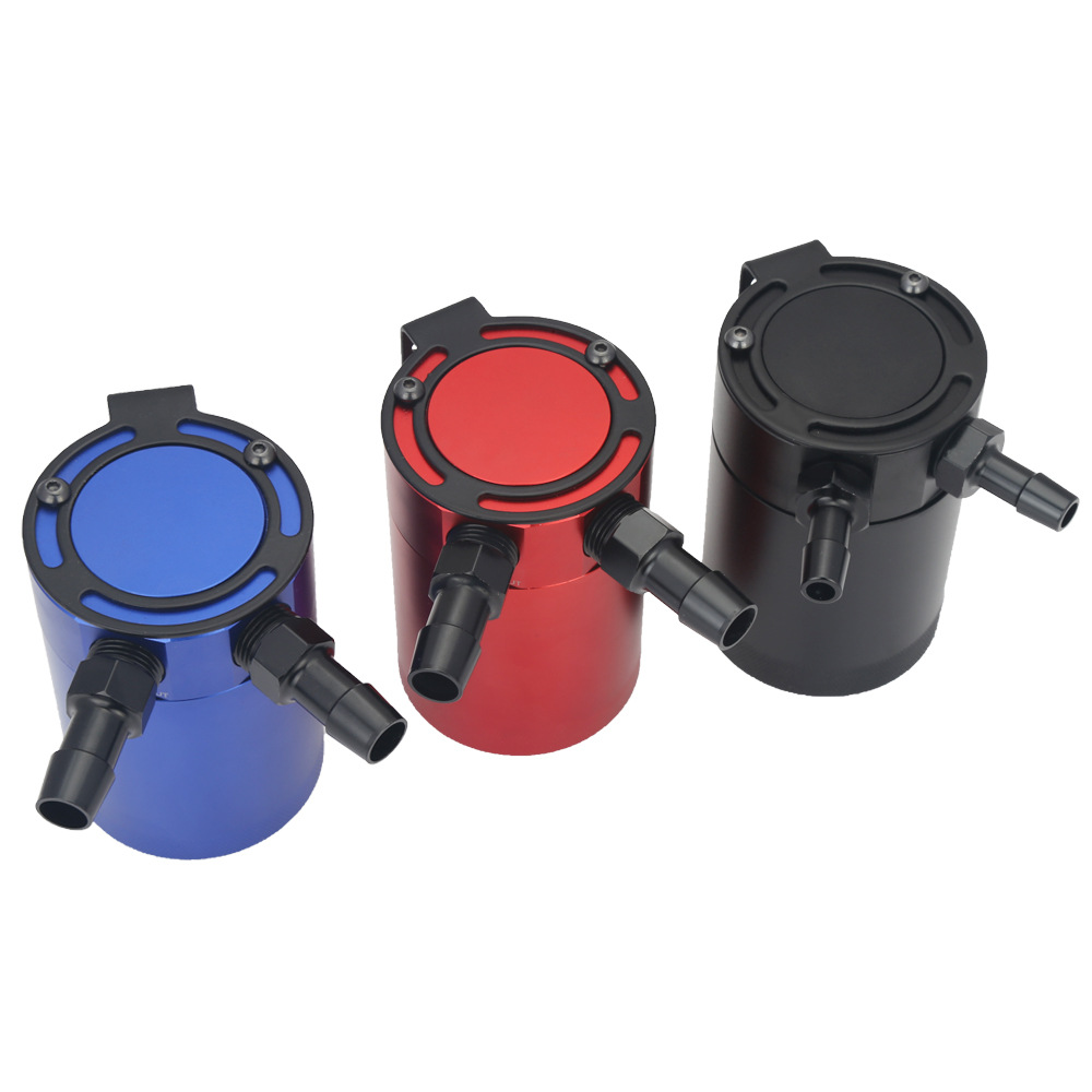 汽车透气机油壶二孔废气废油回收壶高双流道废气管机油壶