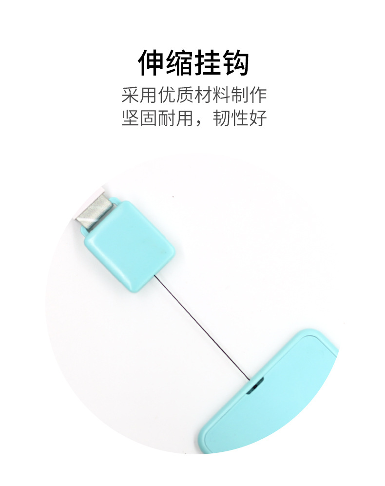 易拉得工作牌证件卡员胸牌公交卡学生卡伸缩挂绳工牌可印刷易拉扣