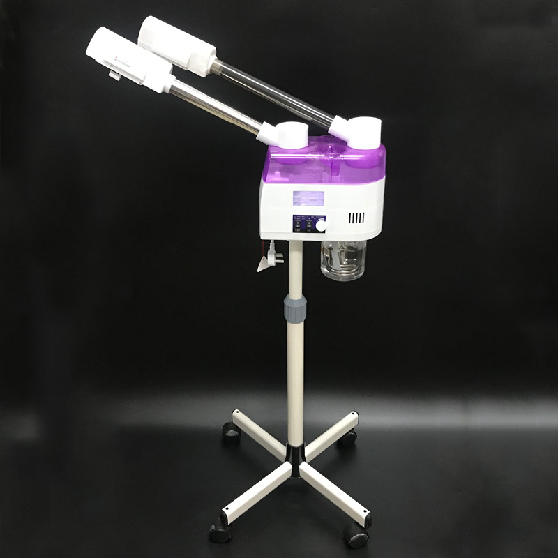 冷热蒸汽机喷雾蒸脸器双管双喷美容仪水疗纳米补水美容院专用