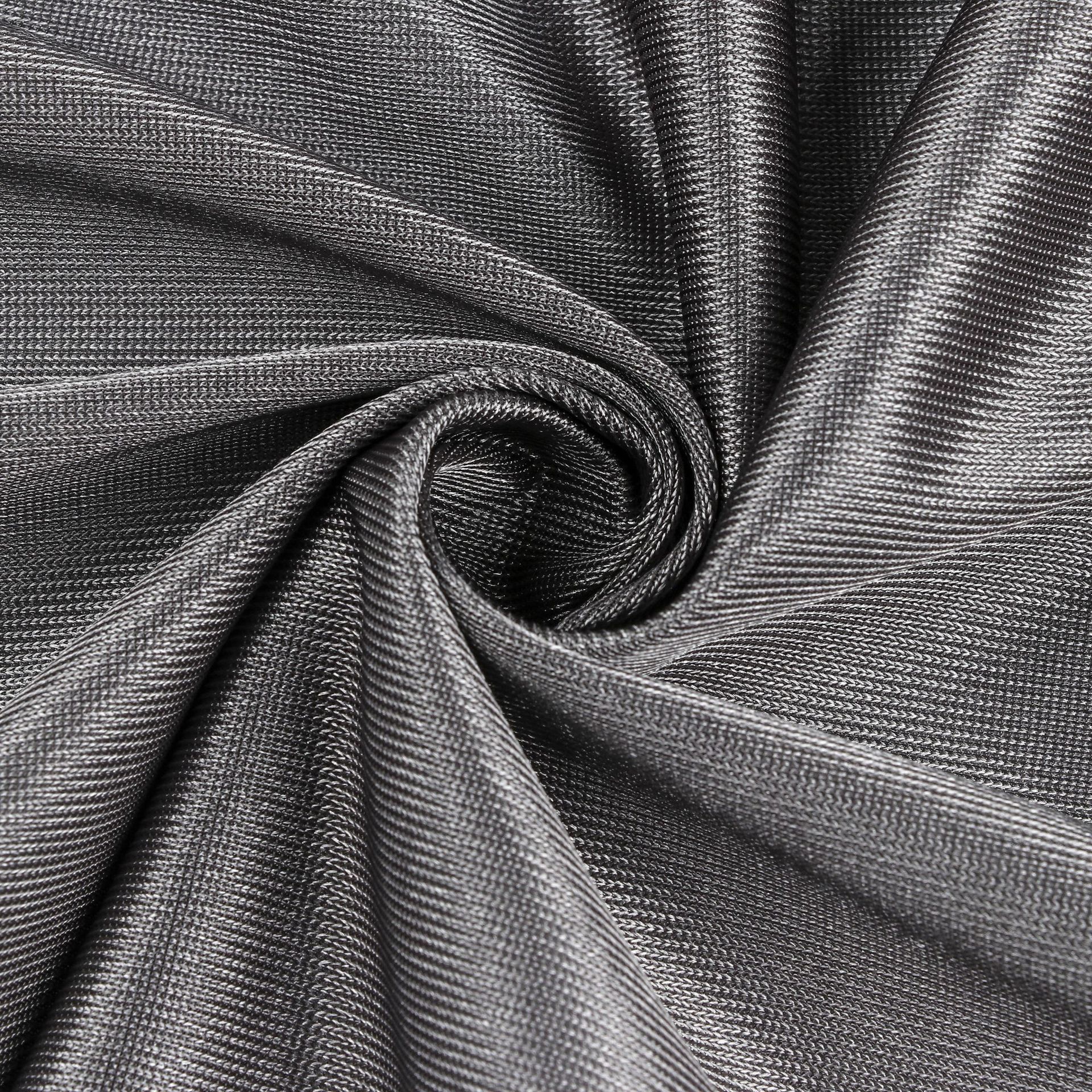 厂家直供有光双面平布童装里布运动服装针织面料有光平布定制